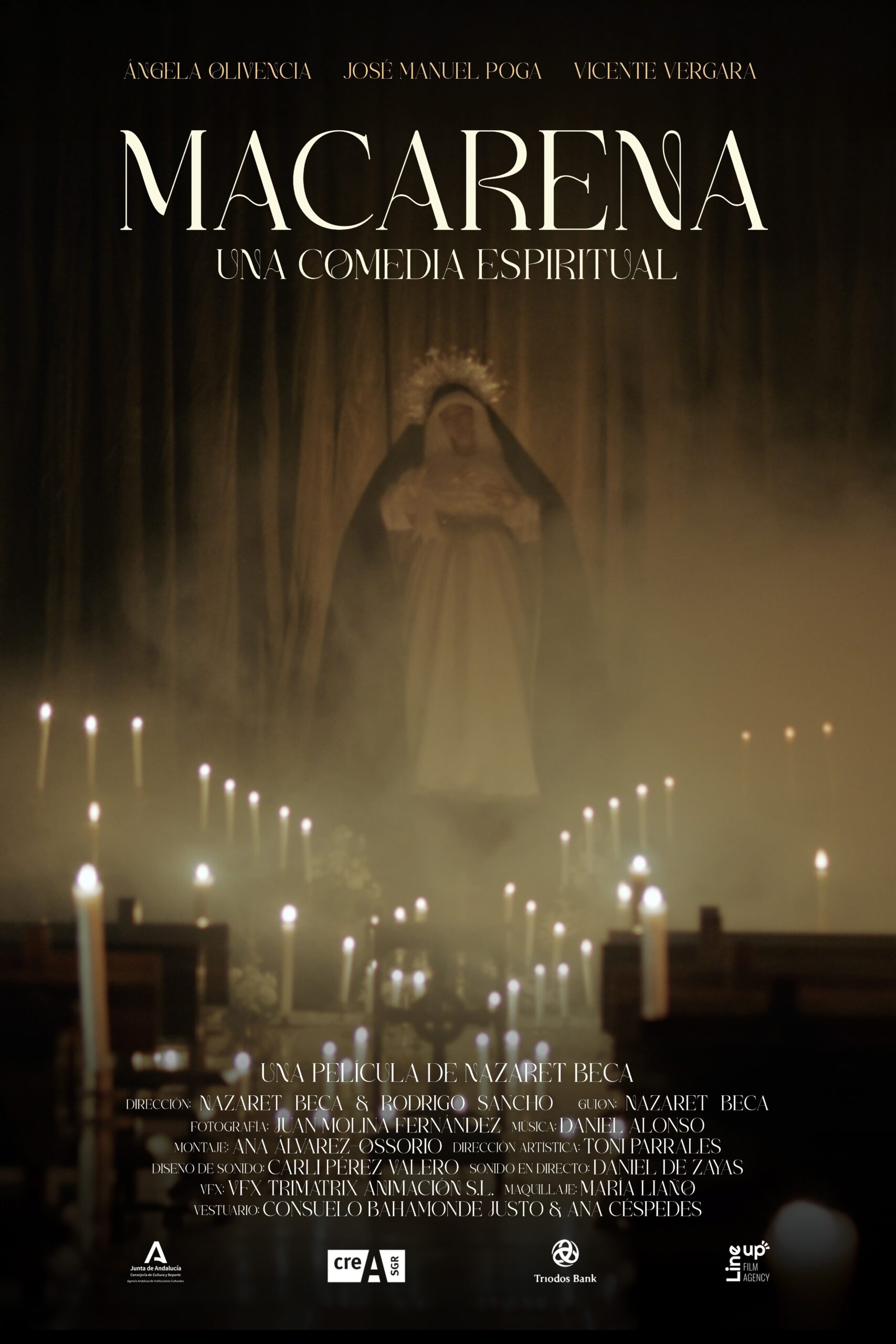Poster Macarena, una comedia espiritual