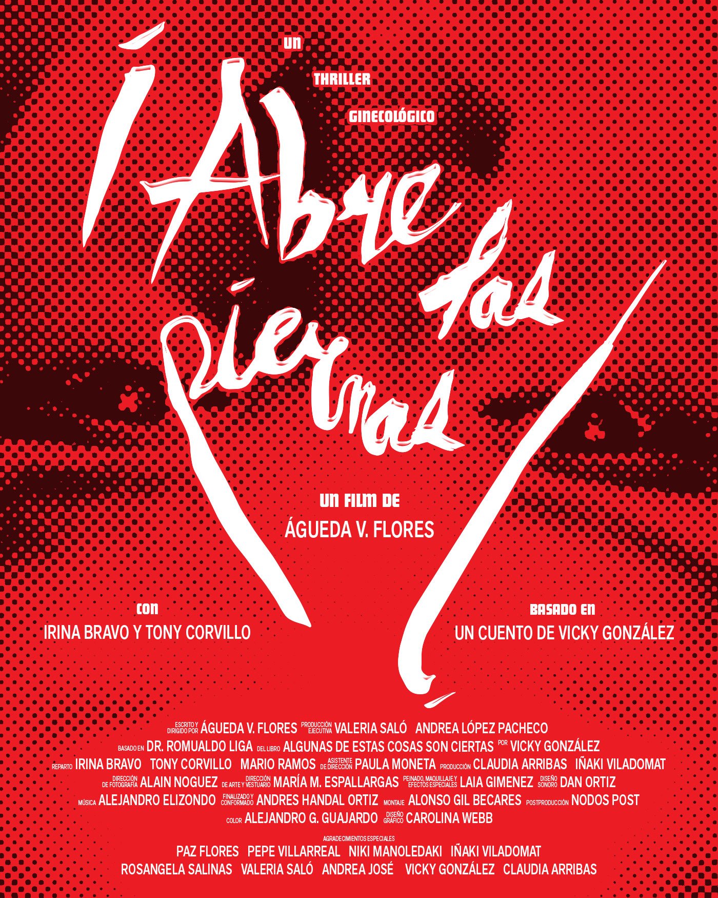 poster ¡Abre las piernas!