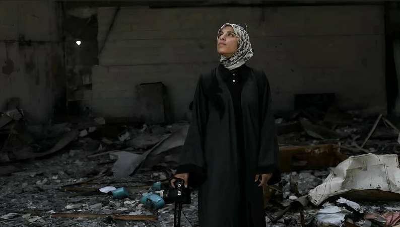 Fatima Hassouna, protagonista de Put your soul on your hand and walk